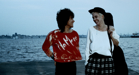 Diamond Yukai and Carrie Hamilton in a scene from Tokyo Pop